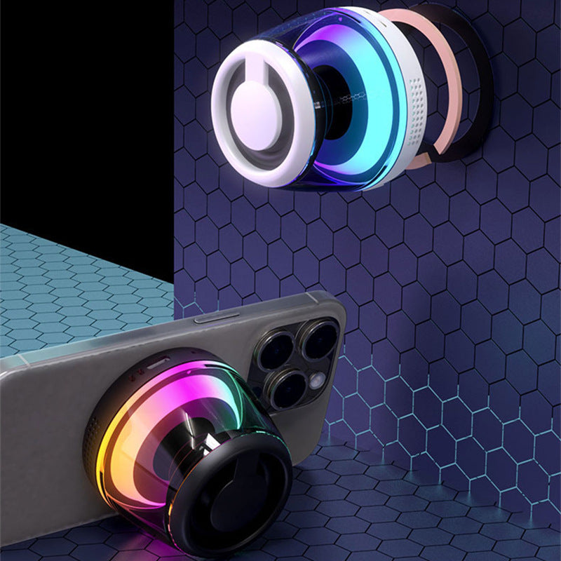 DeskCraft ORBIT™ – Magnetischer RGB Bluetooth Speaker & Phone Dock