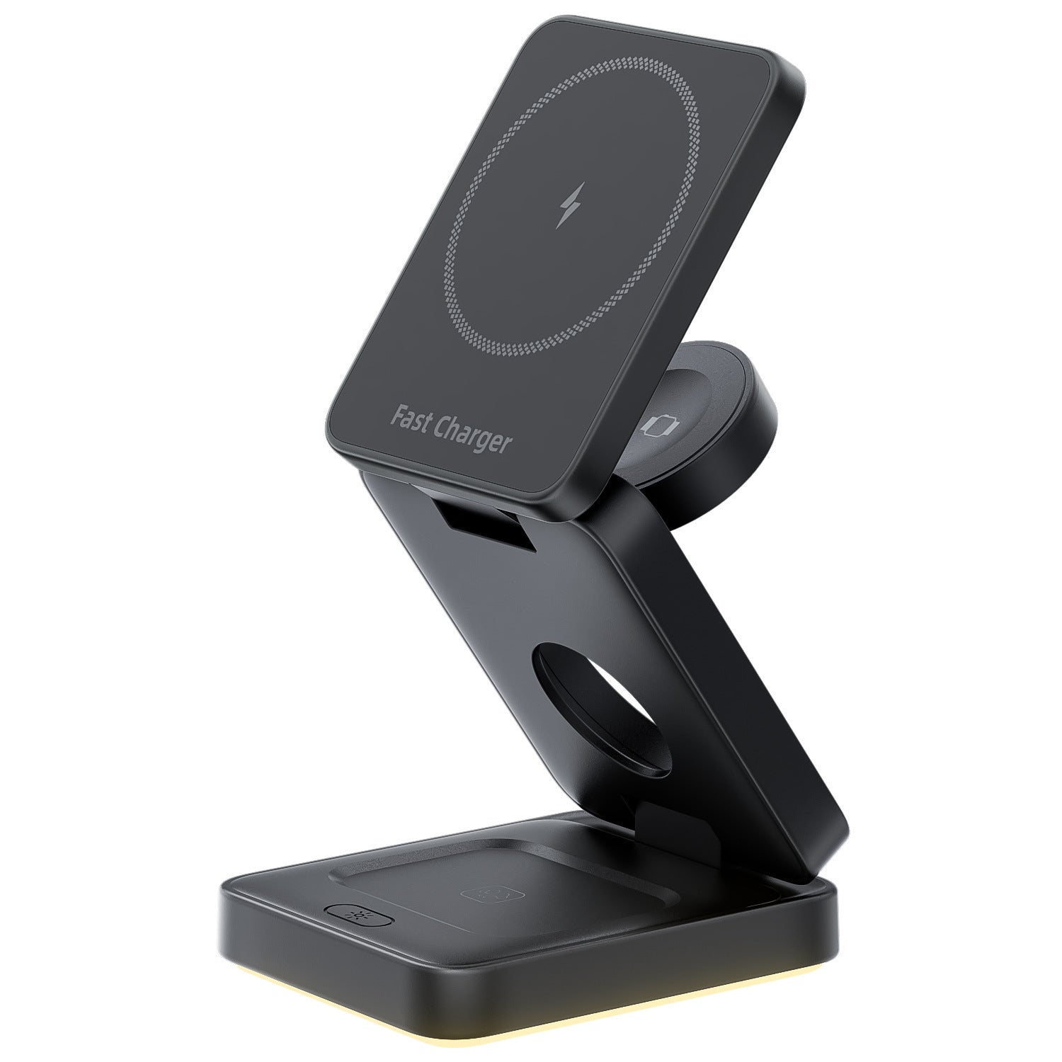DeskCraft FOLD™ – 3-in-1 Wireless Charging Stand