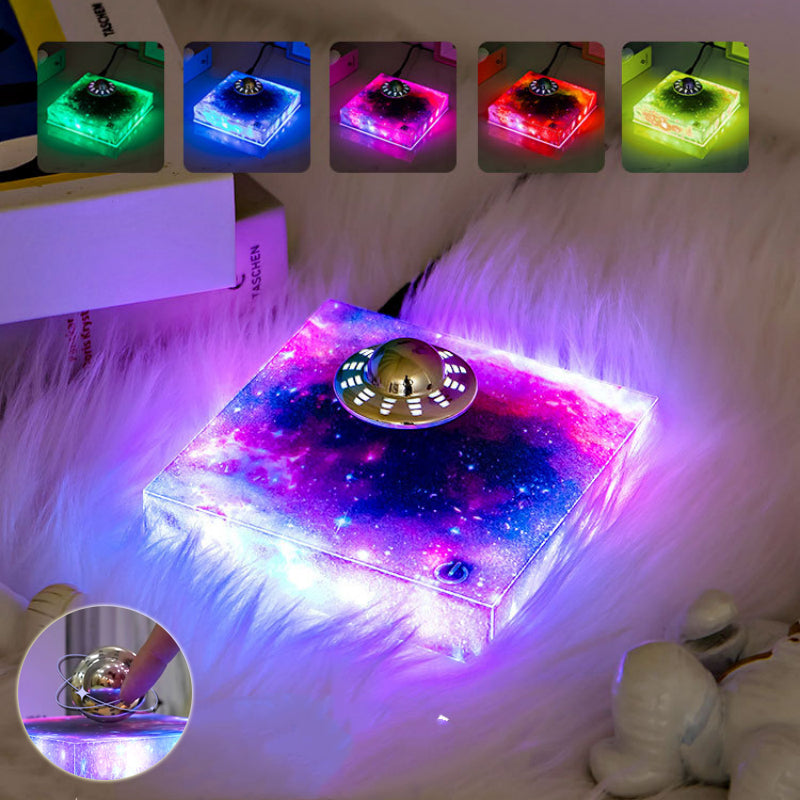 Levitating UFO Color Galaxy Lamp